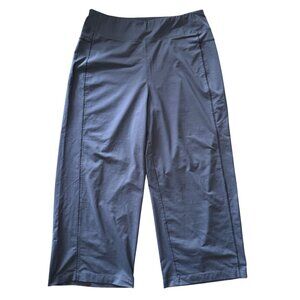 Soma Tranquility Intimates Womens M Wide Leg Gray Pull-On Pants Lounge